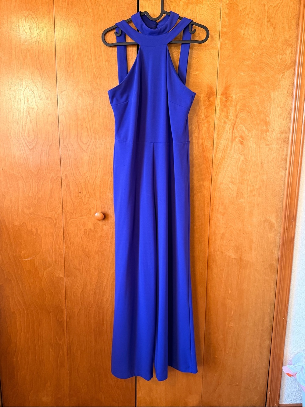Bebe Halter Jumpsuit (Buttons)